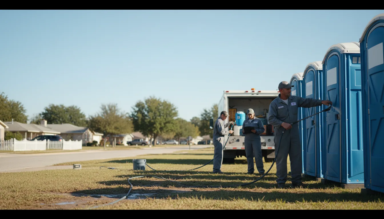 Long-Term Portable Toilet Rental in Gile, WI near me
